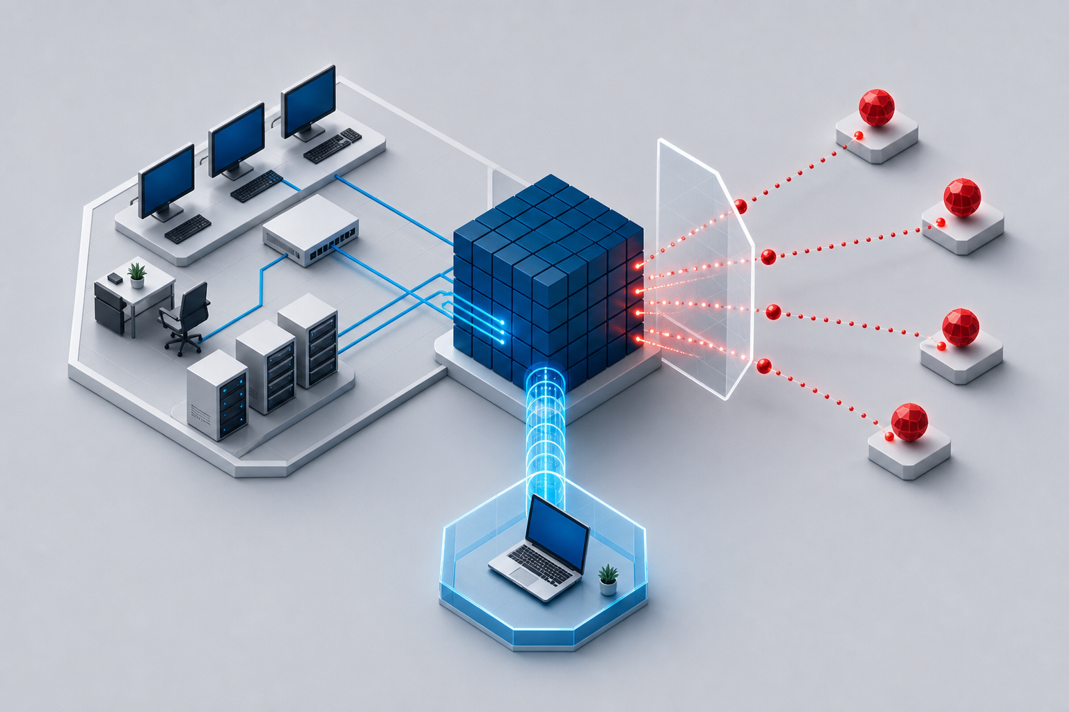 Firewall and segmented network protection
