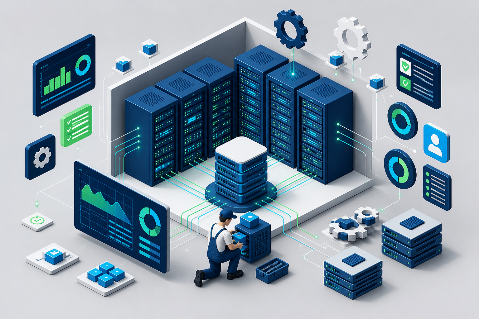 Proactive technology management and system health checks